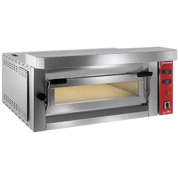 Pizzaoven | Elektrisch | 4x Ø35cm | 400°C | 7.2kW (400V) |, Verzenden