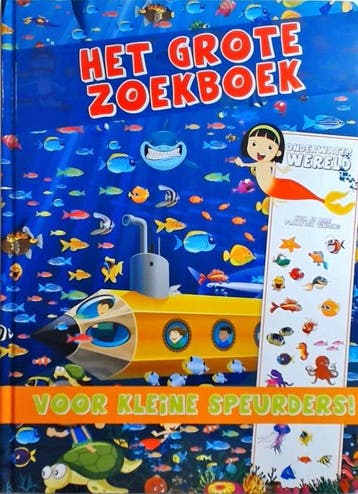 Het grote zoekboek voor de kleine speurders : Onderwater, Boeken, Verzenden, Gelezen