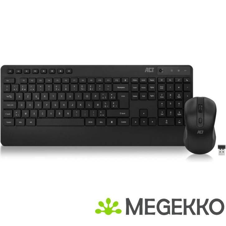 ACT Draadloos toetsenbord en muisbundel (Azerty), Informatique & Logiciels, Ordinateurs de bureau, Envoi