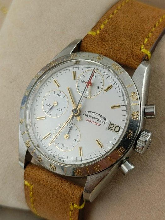 Eberhard & Co. - Champion - 31122 - Unisex - 1980-1989, Handtassen en Accessoires, Horloges | Heren