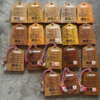 Houten toegangsetiketten — Gero Onsen () “Yumeguri