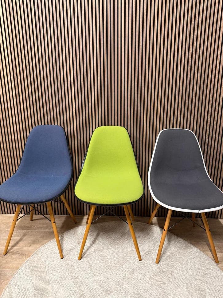 Voorraad Vitra Eames DSW Stoelen - Meerdere Kleuren, Huis en Inrichting, Bureaustoelen, Zo goed als nieuw, Verzenden