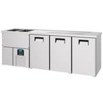 Vatenkoeler | PRO LINE | RVS | 3 Deuren | -2°C/+8°C |, Verzenden