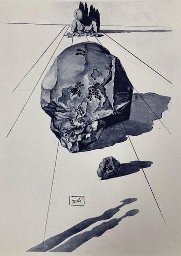 Salvador Dali (1904-1989) - Ugolino and Ruggieri - La Divine