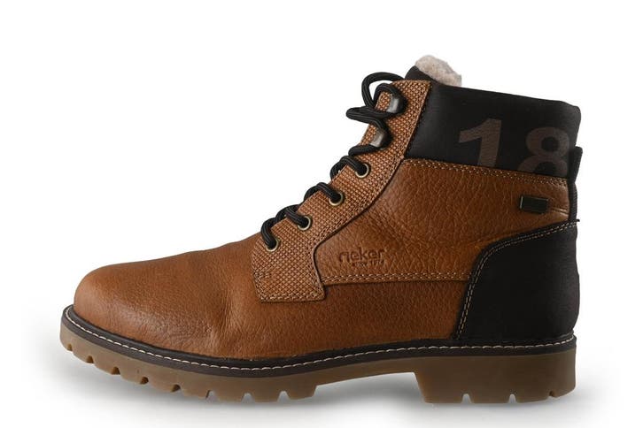 Rieker Veterschoenen in maat 43 Cognac, Kleding | Heren, Schoenen, Overige kleuren, Zo goed als nieuw, Veterschoenen, Verzenden