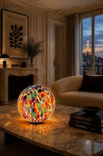 DANTE INTERIOR - Tafellamp - Murrine Millefiori lamp -