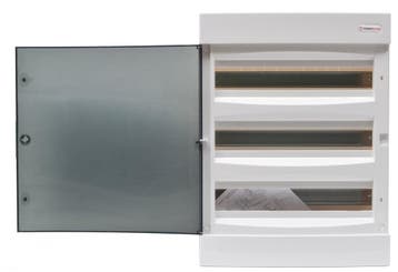 Opbouw verdeelkast Type C - 3 x 18 modules IP40 -, Doe-het-zelf en Bouw, Elektriciteit en Kabels, Ophalen of Verzenden, Nieuw