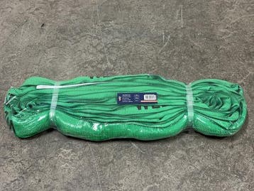 Veiling - 5x Konvox Rondstrop Groen 2 Ton – 4m, Nieuw