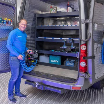Datona Bedrijfswageninrichting - Inbouwkast met 4, Doe-het-zelf en Bouw, Werkbanken, Ophalen of Verzenden, Nieuw