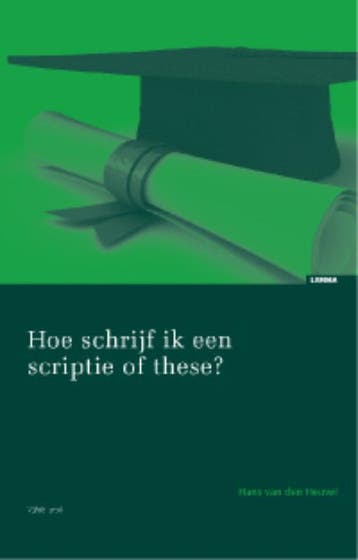 Hoe schrijf ik een scriptie of these? 9789059315242, Verzenden, Gelezen, Hans van den Heuvel