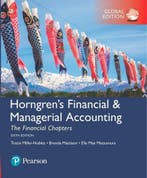 Horngrens Financial & Managerial Accounting, The Financial, Verzenden, Gelezen, Tracie Miller