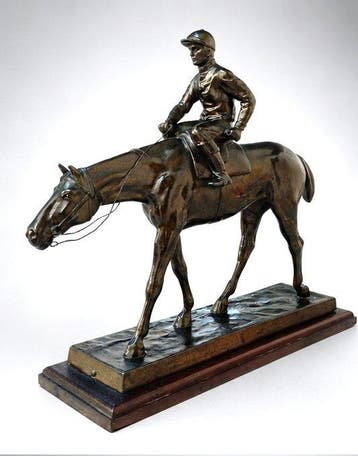 After Isidore-Jules Bonheur (1827–1901) - sculptuur, Derby