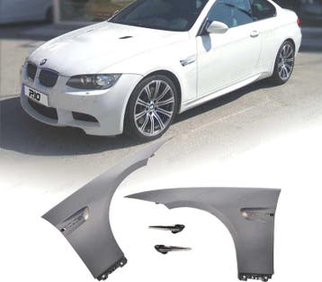 KIT 2 AILES AVANT BMW E92 E93 LOOK M3, Verzenden