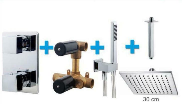 Sanifun Inbouw thermostaat set Selmer 300, Bricolage & Construction, Sanitaire