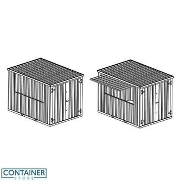 Laagste Prijs! mobiele catering container, Ophalen