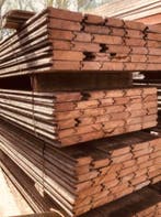 Gebruikt damwand 5 cm 3,8meter lang zo goed als nieuw!, Doe-het-zelf en Bouw, Hout en Planken, Nieuw