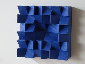Hans Meeuwsen - Reliëf, 2026 - 44 Indisch blauw porseleinen