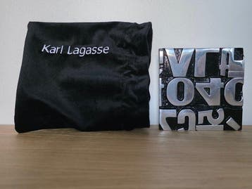 Karl Lagasse (1981) - Bronze (black), Antiquités & Art