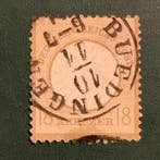 Empire allemand 1872 - 18 Kreuzer grand Brutschield -, Gestempeld