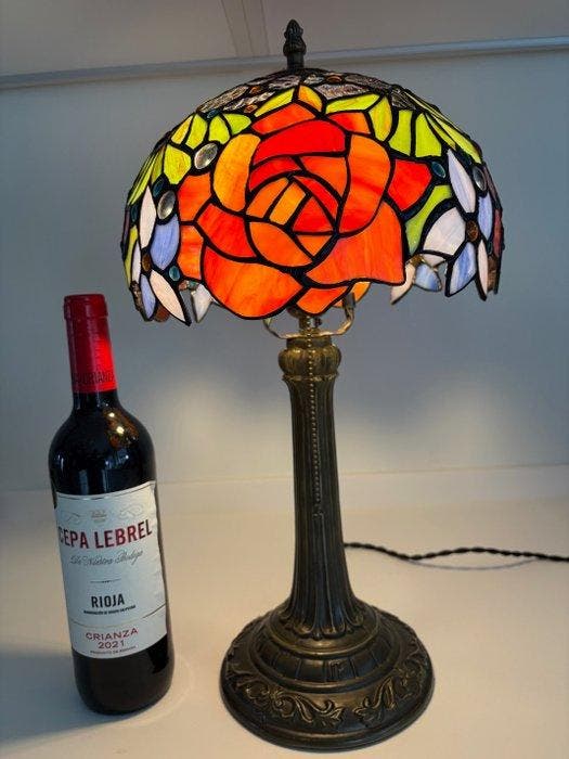 Style Tiffany - Lampe de table - dans lesprit de lArt, Antiquités & Art, Art | Objets design