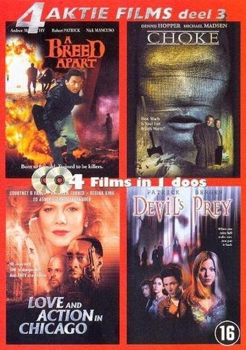 4 Aktie Films 3 - A Breed Apart, Love & Action in Chicago, D, CD & DVD, DVD | Action, Verzenden, Actie