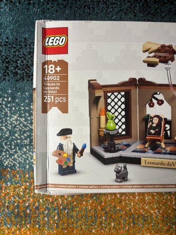Lego Set - 40902 - Icons - Leonardo da Vinci, Nieuw
