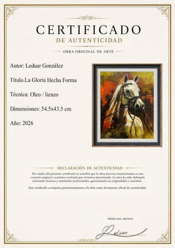 Leduar González - La Gloria Hecha Forma