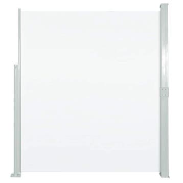 Tuinscherm 160x300cm creme - 45% korting! Zit goedkoop ui..., Tuin en Terras, Staal, Verzenden, Zo goed als nieuw, 200 cm of meer