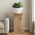 vidaXL Plantenstand Artisanaal eiken 30,5 x 30 x 43 cm, Verzenden, Nieuw