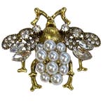 Fako Bijoux - Magnetische Broche - Kever Met Parels -, Verzenden, Nieuw