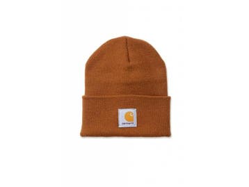 Veiling - Acrylic Watch Muts Carhartt bruin Een Maat, Nieuw