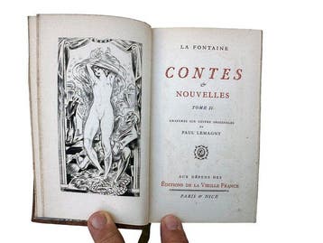 La Fontaine, Paul LEMAGNY, Andréa de NERCIAT, BERTHOMMÉ