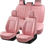 Autostoelhoezen PU Leder Roze | 41% korting | Retour deal, Auto-onderdelen, Interieur en Bekleding, Verzenden, Gebruikt, Universele onderdelen