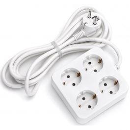 Aigi Urvan Stekkerdoos Verlengsnoer 3680W met 4 Stopcontacte, Bricolage & Construction, Électricité & Câbles, Verzenden