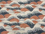 Ondes du Soleil Levant - Tissu d’ameublement - 6 m - 1.4 m