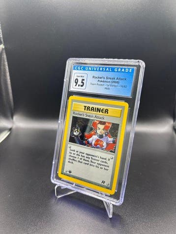 Pokémon - 1 Graded card - Team Rocket 16/82 Team Rocket, Nieuw