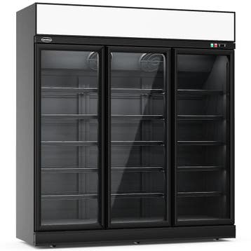 Vrieskast | INS | 1480L | Zwart | -18°C/-22°C | Geforceerd, Verzenden, Nieuw in verpakking