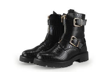 Poelman Biker boots in maat 38 Zwart, Verzenden, Overige typen