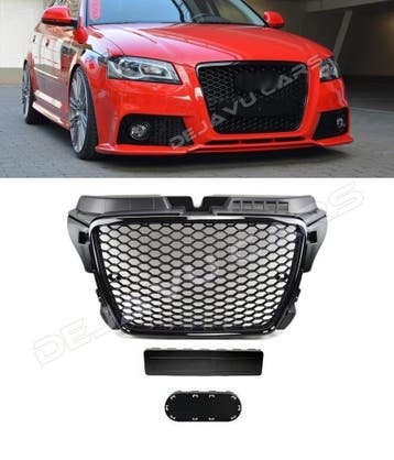 RS3 Look Front Grill voor Audi A3 8P / S line / S3 / RS3, Ophalen of Verzenden