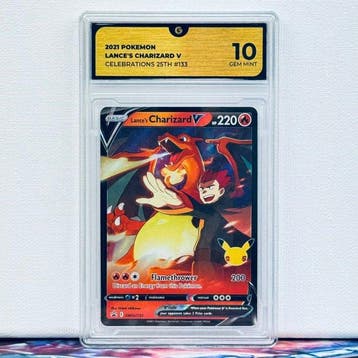 Pokémon Graded card - LANCES CHARIZARD 133 - Pokémon - GG
