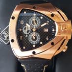 Lamborghini - SPYDER - Gold - Chronograph - Strong - New -, Bijoux, Sacs & Beauté
