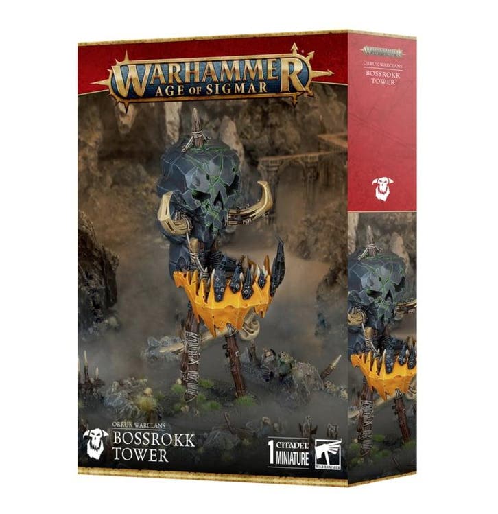 Orruk Warclans Bossrokk Tower (warhammer nieuw), Hobby en Vrije tijd, Wargaming, Ophalen of Verzenden
