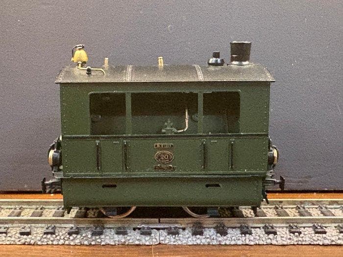 Jos Niehorster H0 - Modeltram (1) - Messing tram nr.20, Hobby & Loisirs créatifs, Trains miniatures | HO
