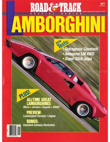 ROAD & TRACK SPECIAL SERIES: LAMBORGHINI, Nieuw