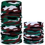 Fako Fashion - Microfiber Faceshield - Bandana - Nekwarmer -, Verzenden