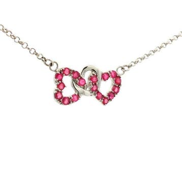 Zonder minimumprijs - Halsketting Zilver - 2.21ct. tw., Nieuw