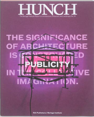 Hunch Publicity 14 9789056627430 Tom Avermaete, Verzenden, Tom Avermaete