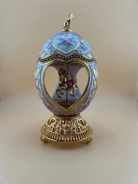 Œuf Fabergé - Métal, Émail, Porcelaine, Antiek en Kunst, Curiosa en Brocante