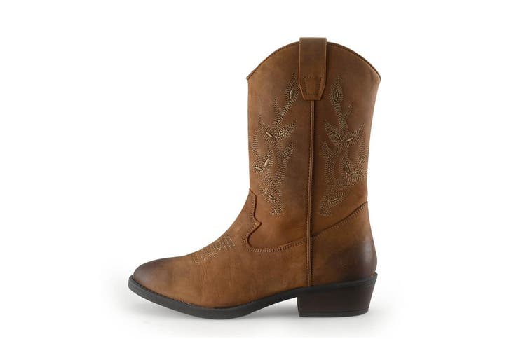 Develab Cowboy laarzen Meisjes in maat 35 Cognac, Kinderen en Baby's, Kinderkleding | Schoenen en Sokken, Jongen of Meisje, Zo goed als nieuw