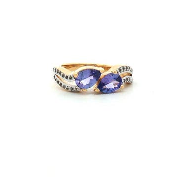 Sans prix de réserve - Bague Argent - 1.51ct. tw. Tanzanite
